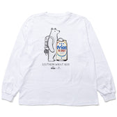 【ORION×JONAS】Bear L/S TEE（カラー：ホワイト）