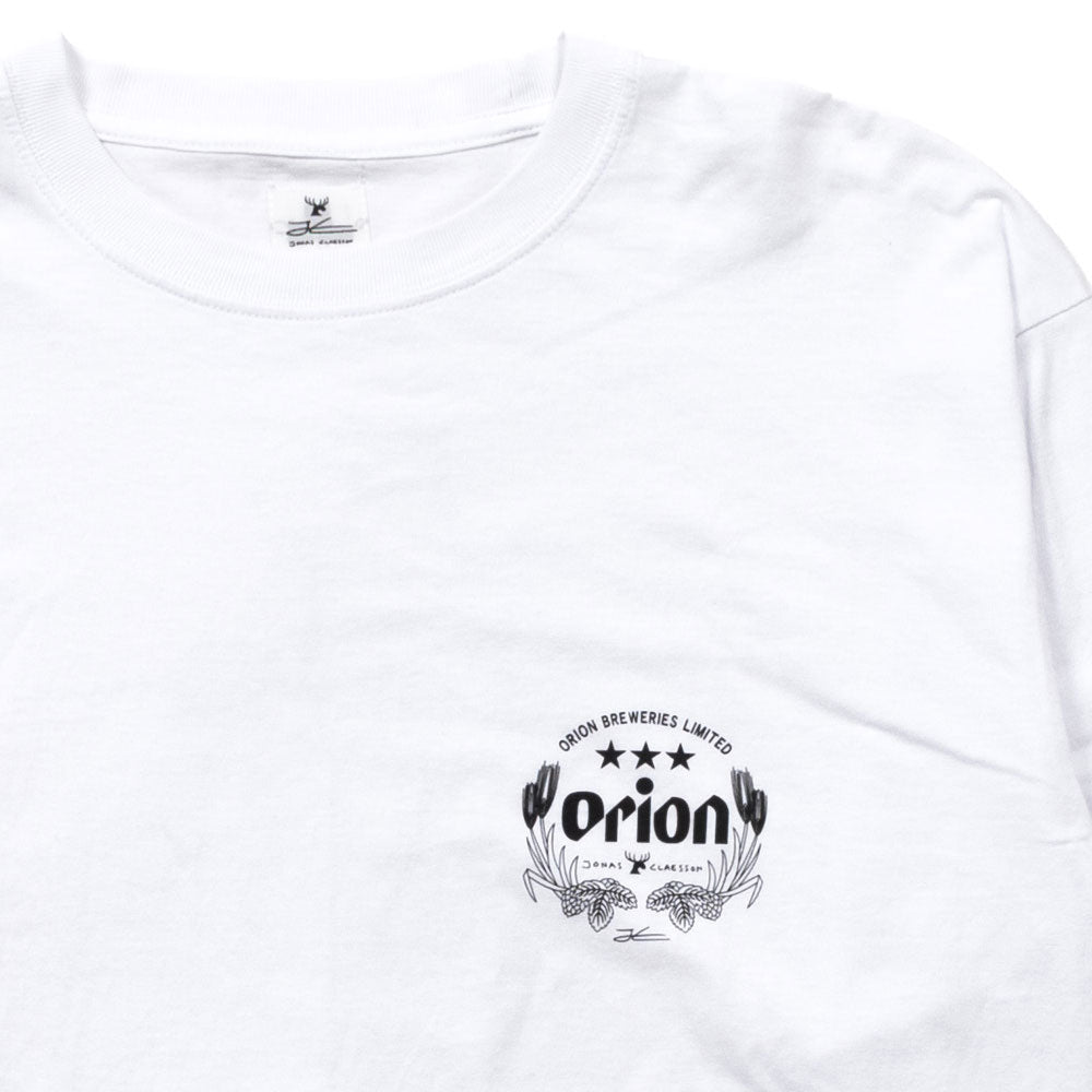 【ORION×JONAS】Bear L/S TEE（カラー：ホワイト）