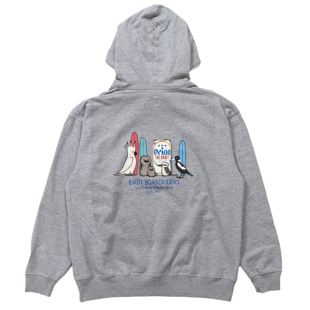 【ORION×JONAS】Birth Board Riders  Hoodie（カラー：ヘザーグレー）