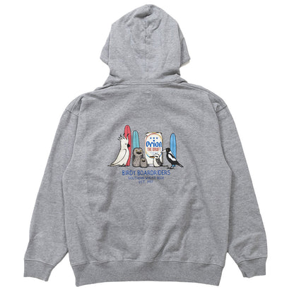 【ORION×JONAS】Birth Board Riders  Hoodie（カラー：ヘザーグレー）