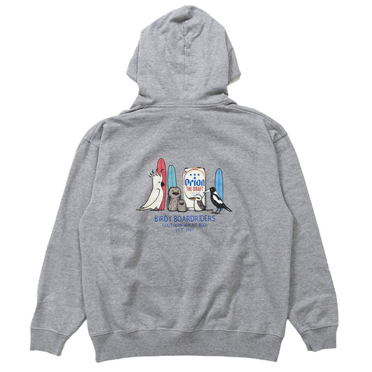 【ORION×JONAS】Birth Board Riders  Hoodie（カラー：ヘザーグレー）