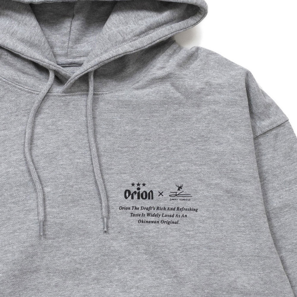 【ORION×JONAS】Birth Board Riders  Hoodie（カラー：ヘザーグレー）