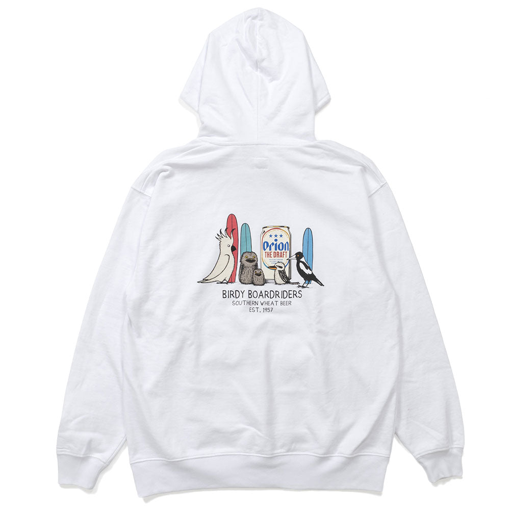 【ORION×JONAS】Birth Board Riders  Hoodie（カラー：ホワイト）