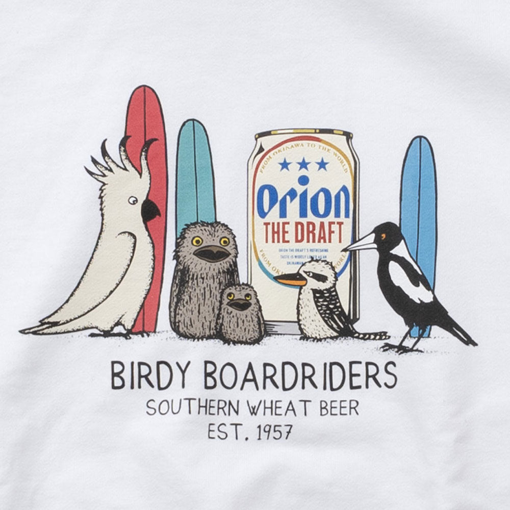 【ORION×JONAS】Birth Board Riders  Hoodie（カラー：ホワイト）