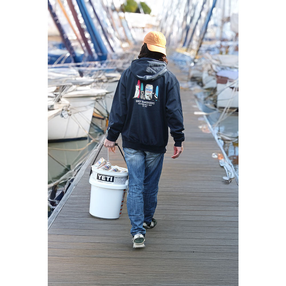 【ORION×JONAS】Birth Board Riders  Hoodie（カラー：ヘザーグレー）