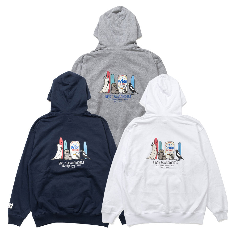 ORION×JONAS】Birth Board Riders Hoodie ホワイト オリオン orion