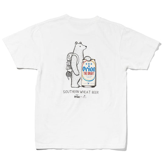 【ORION×JONAS】BEAR TEE　（カラー：ホワイト）