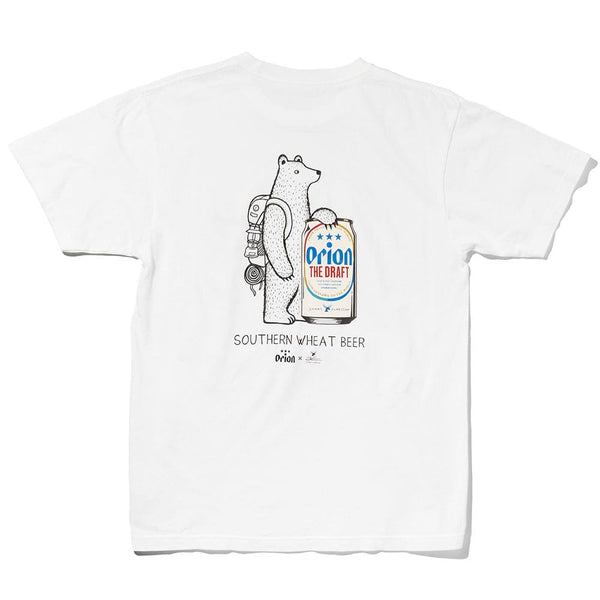 【ORION×JONAS】BEAR TEE　（カラー：ホワイト）