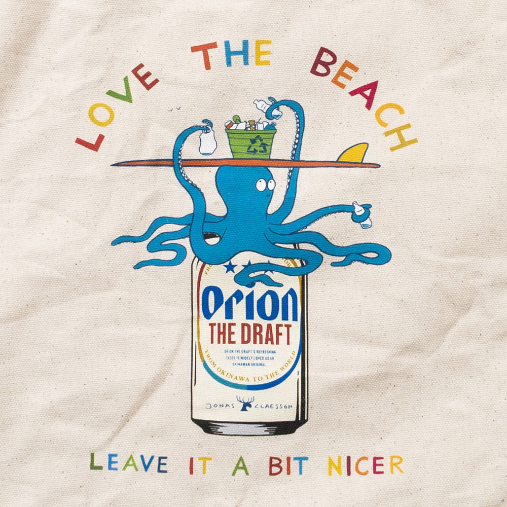 【ORION×JONAS】Love The Beach  Tote Bag