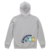 オリオンパーカー ビール3缶　カラー：アッシュ