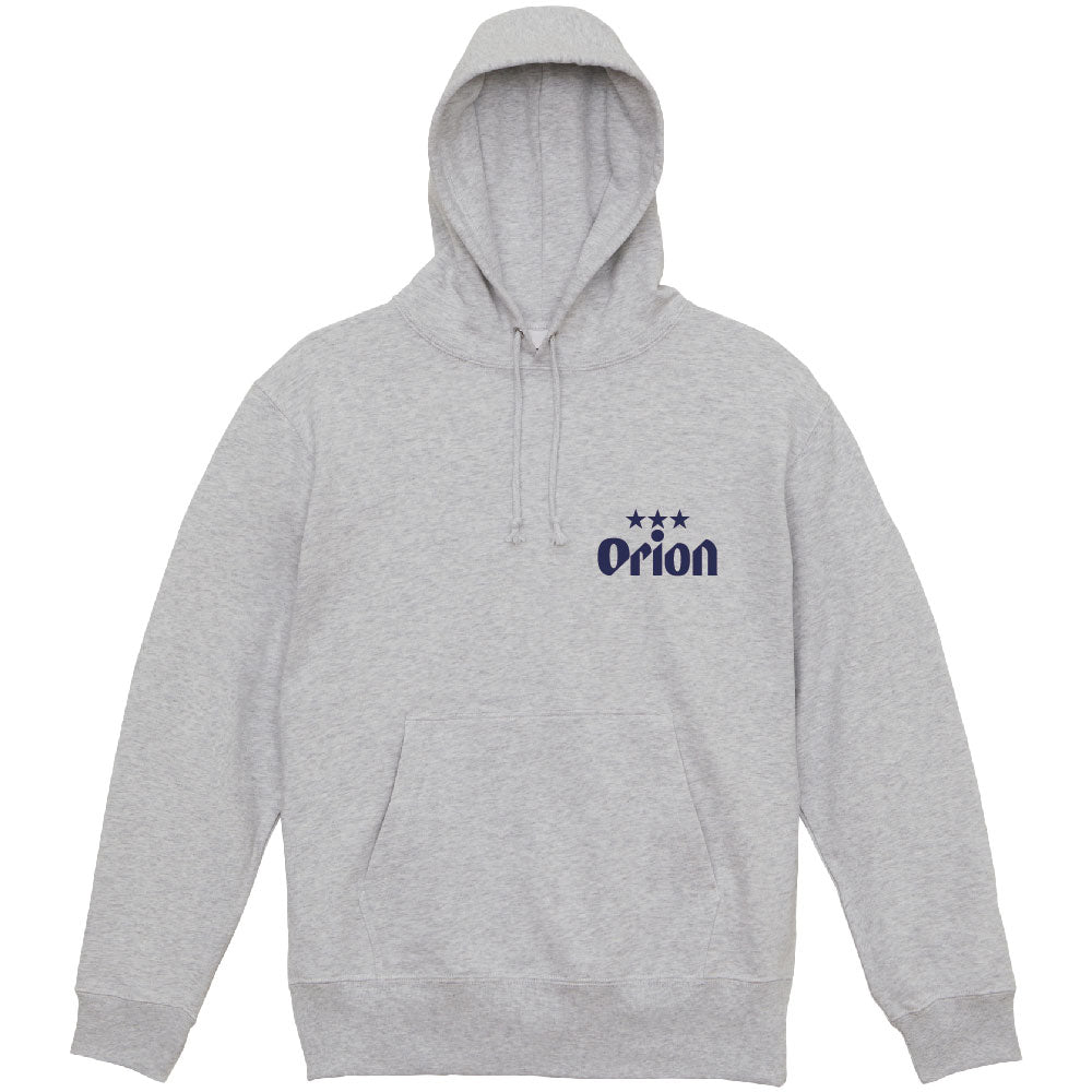 オリオンパーカー ビール3缶 カラー アッシュ グレー ORION 長袖