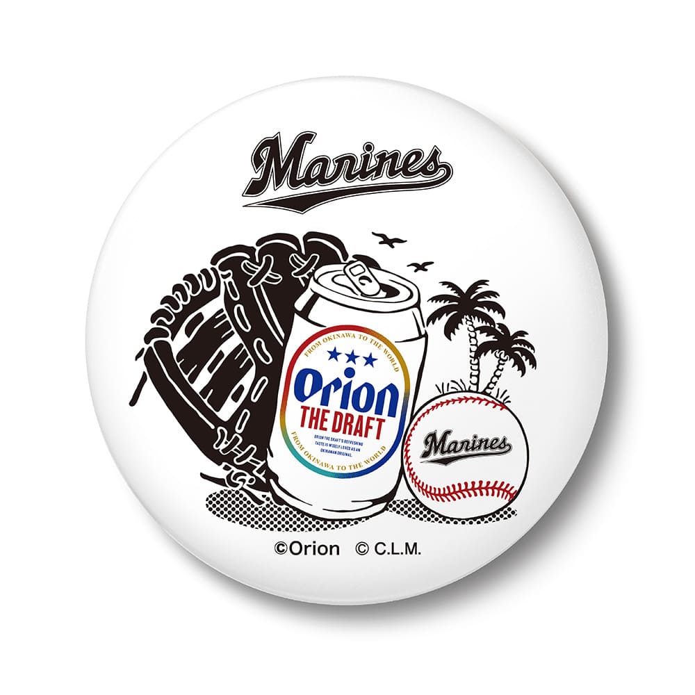 ORION×プロ野球2026 千葉ロッテマリーンズ 缶バッジ（A） バッヂ