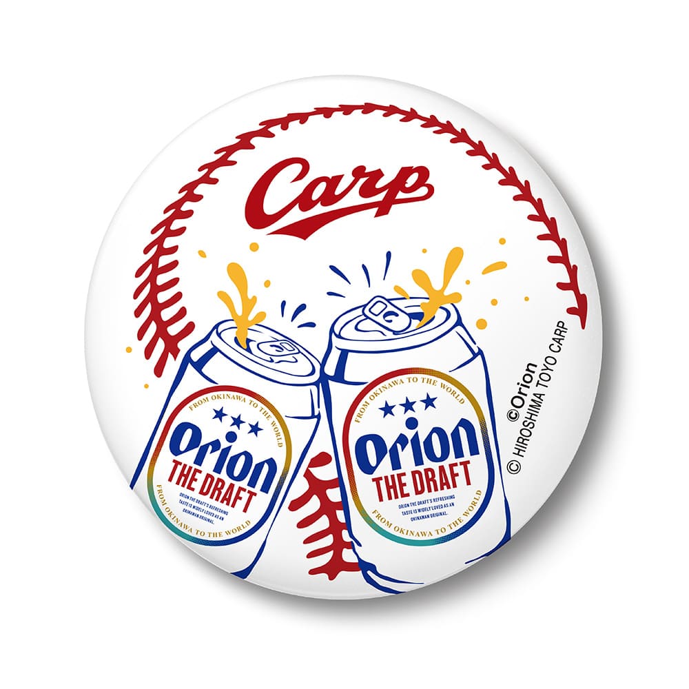 ORION×プロ野球2026 広島東洋カープ 缶バッジ（B） バッヂ バッチ