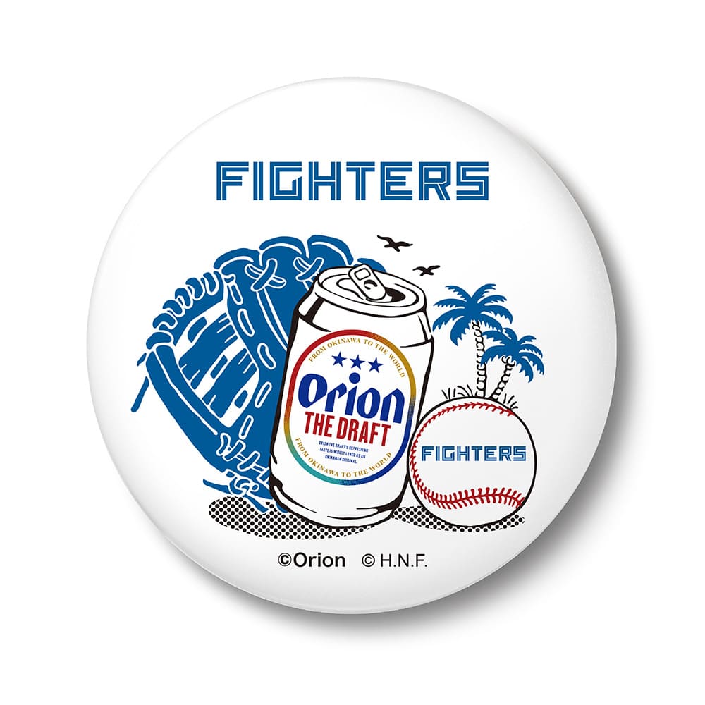 プロ野球2026 北海道日本ハムファイターズ　缶バッジ（A）