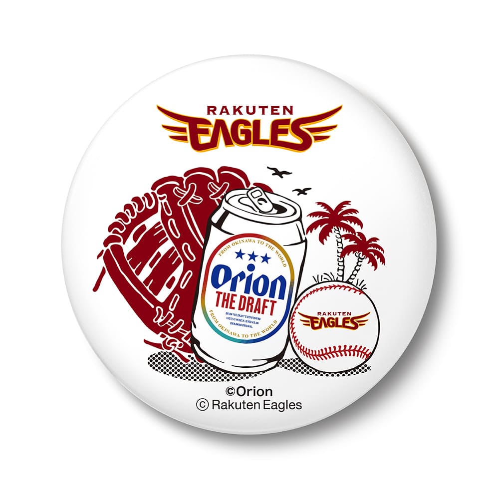 ORION×プロ野球2026 楽天イーグルス 缶バッジ（A） バッヂ バッチ