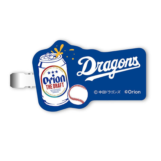 プロ野球2026 中日ドラゴンズ　前髪クリップ