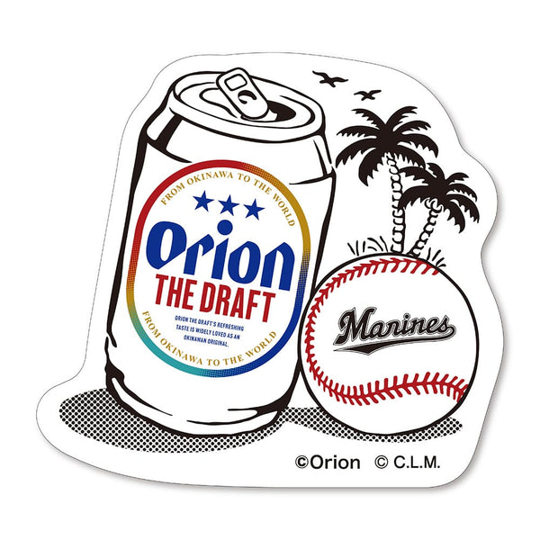 ORION×プロ野球2026 千葉ロッテマリーンズ ステッカー（A） コラボ