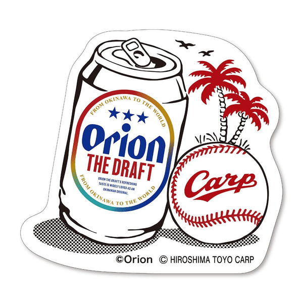 ORION×プロ野球2026 広島東洋カープ ステッカー（A） コラボ オリオン