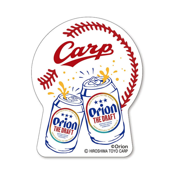 ORION×プロ野球2026 広島東洋カープ ステッカー（B） コラボ オリオン
