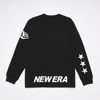 NEW ERA® ORION L/S Cotton Tee　カラー：BLACK