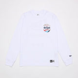 NEW ERA® ORION L/S Cotton Tee　カラー：WHITE