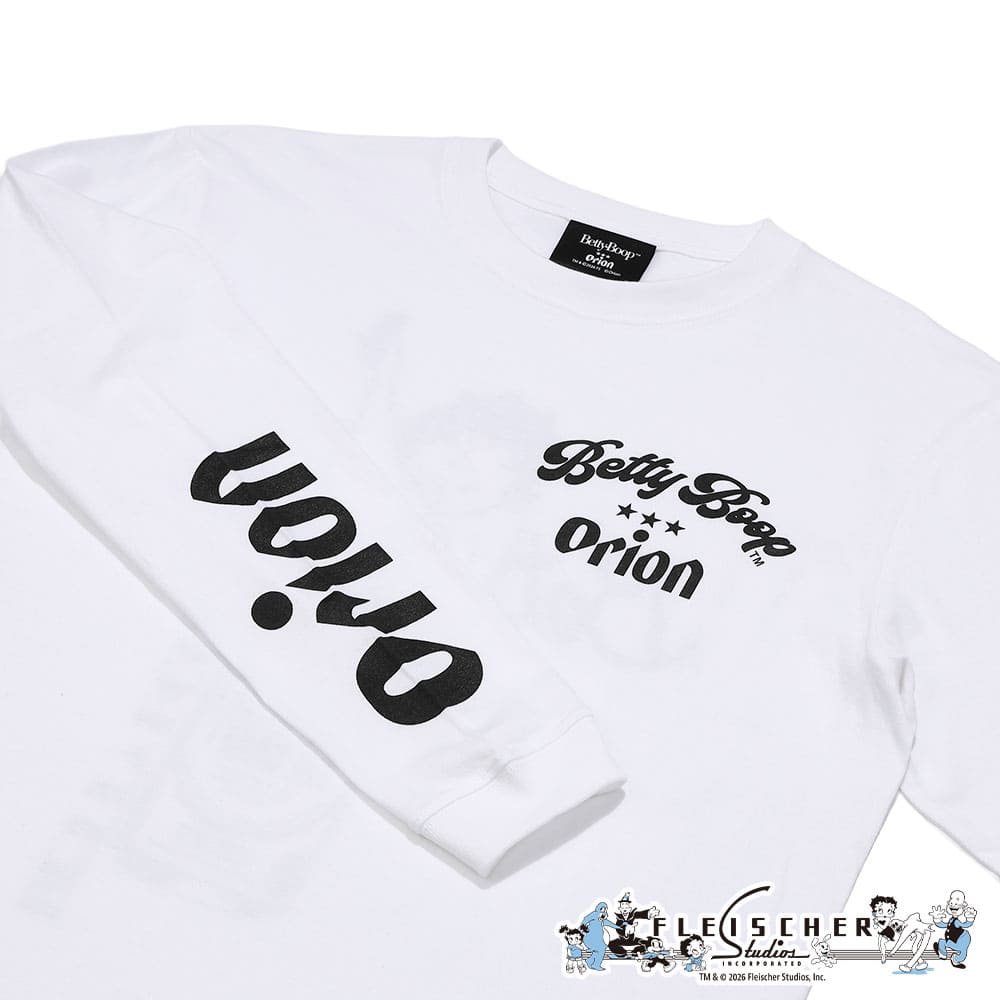 ORION×ベティー ブープ™コラボ ロングTシャツ ホワイト – オリオン