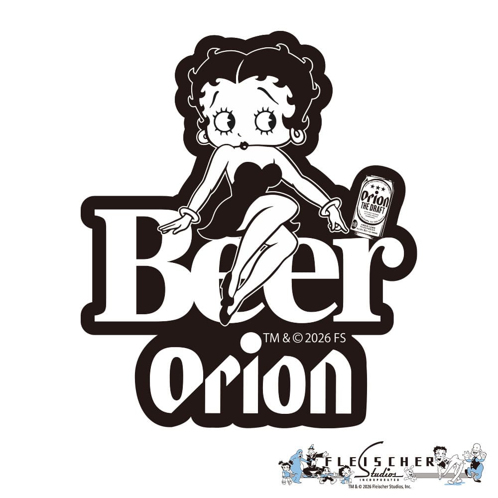 ORION×ベティーコラボ ステッカーセット 2026 シール – オリオンビール