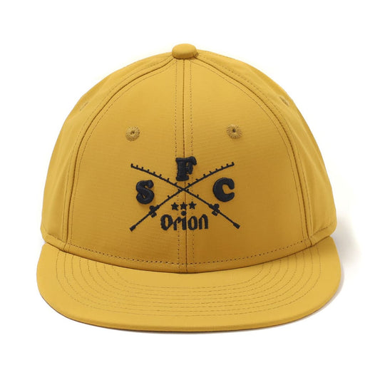 I.F.C×ORION CROSS ROD EMBLEM LOGO NYLON CAP　カラー：BEER YELLOW