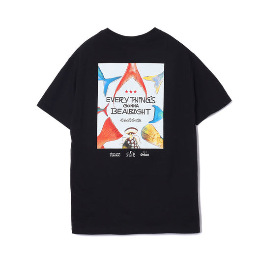 I.F.C×ORION×SFC -3 STARS FISH TALES TEE-　カラー：BLACK