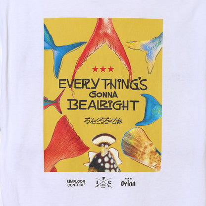 I.F.C×ORION×SFC -3 STARS FISH TALES TEE-　カラー：WHITE