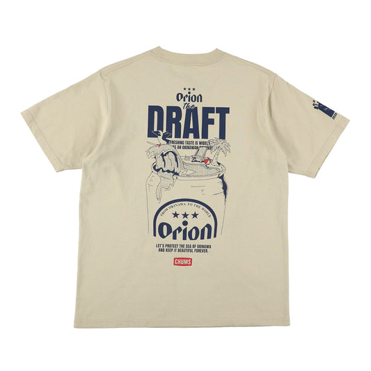 【ORION×CHUMSコラボ26SS】THE DRAFT Tシャツ GREIGE（グレージュ）【チャムスコラボ】