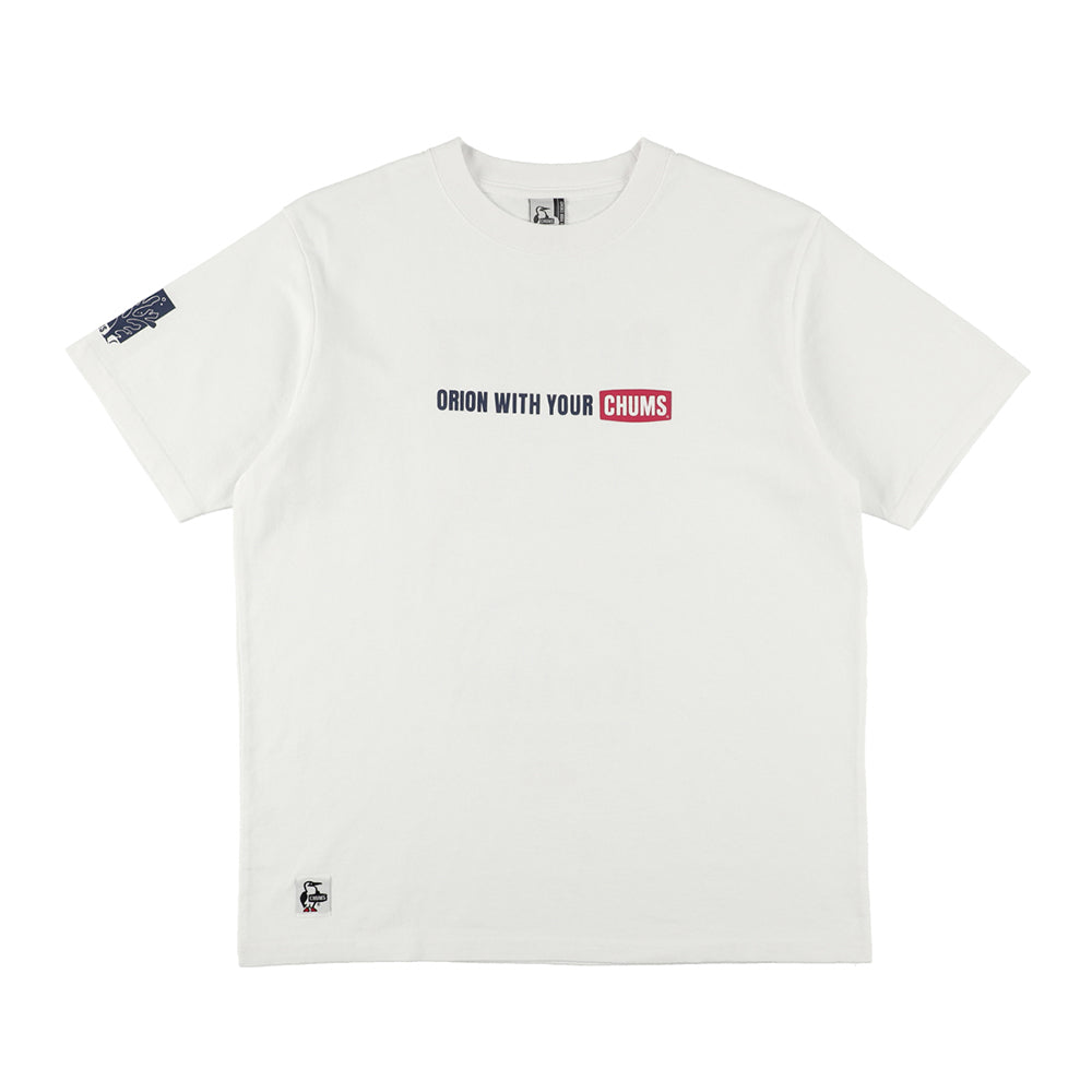 オリオンビール×チャムス】THE DRAFT Tシャツ ホワイト【CHUMSコラボ