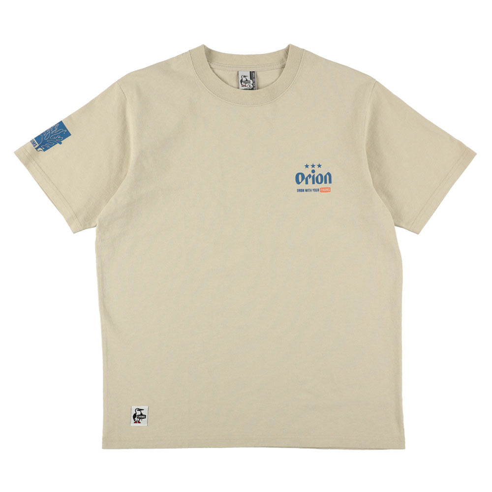 オリオンビール×チャムス】YUM YUM TOURS Tシャツ グレージュ【CHUMS