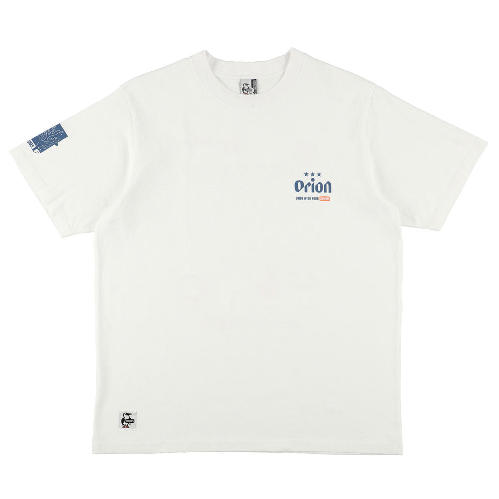【ORION×CHUMSコラボ26SS】YUM YUM TOURS Tシャツ WHITE（ホワイト）【チャムスコラボ】