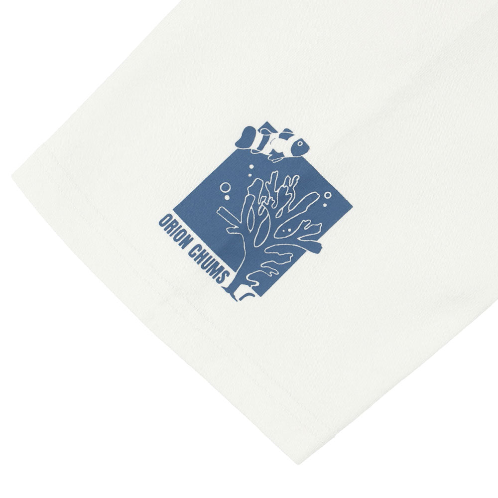 【ORION×CHUMSコラボ26SS】YUM YUM TOURS Tシャツ WHITE（ホワイト）【チャムスコラボ】