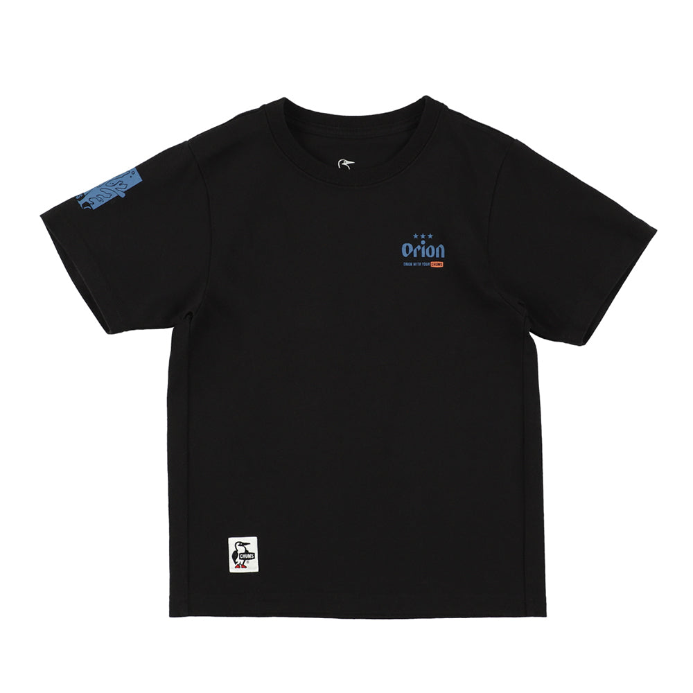 オリオンビール×チャムス】YUM YUM TOURS キッズTシャツ ブラック