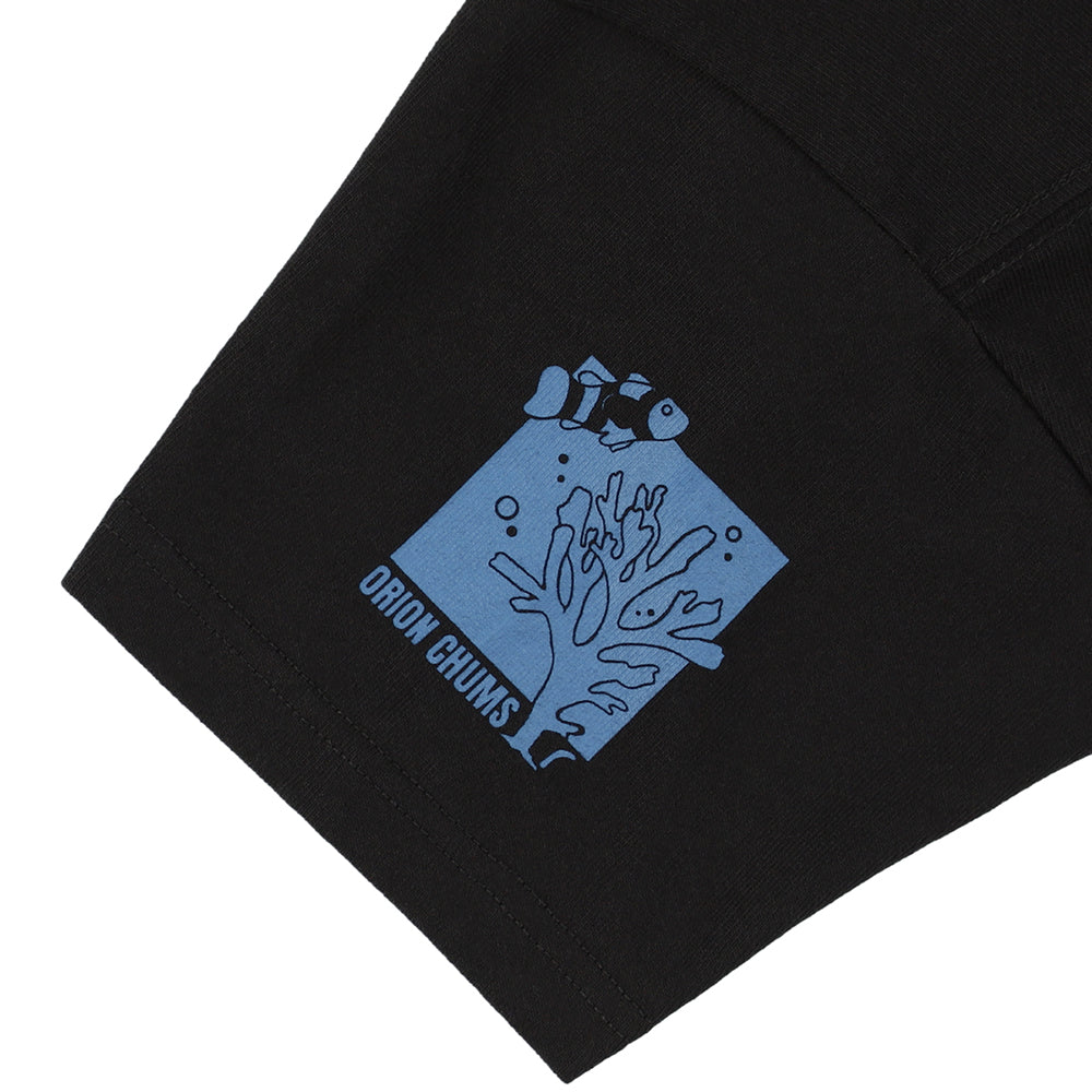 【ORION×CHUMSコラボ26SS】YUM YUM TOURS キッズTシャツ BLACK（ブラック） 【チャムスコラボ】