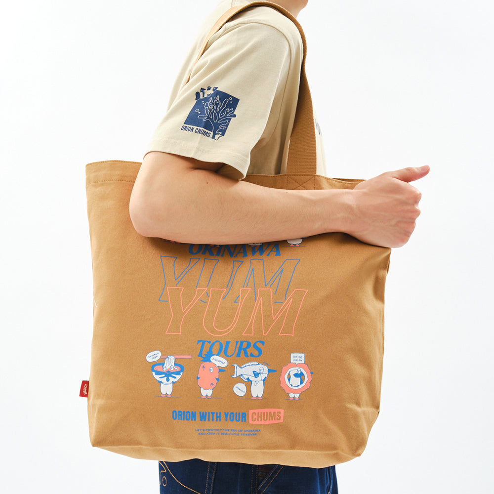 【ORION×CHUMSコラボ26SS】トートバッグ BROWN（ブラウン）【チャムスコラボ】