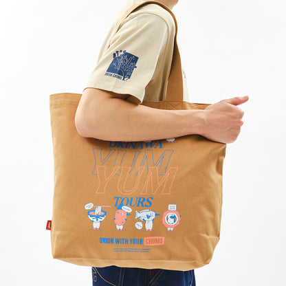 【ORION×CHUMSコラボ26SS】トートバッグ BROWN（ブラウン）【チャムスコラボ】