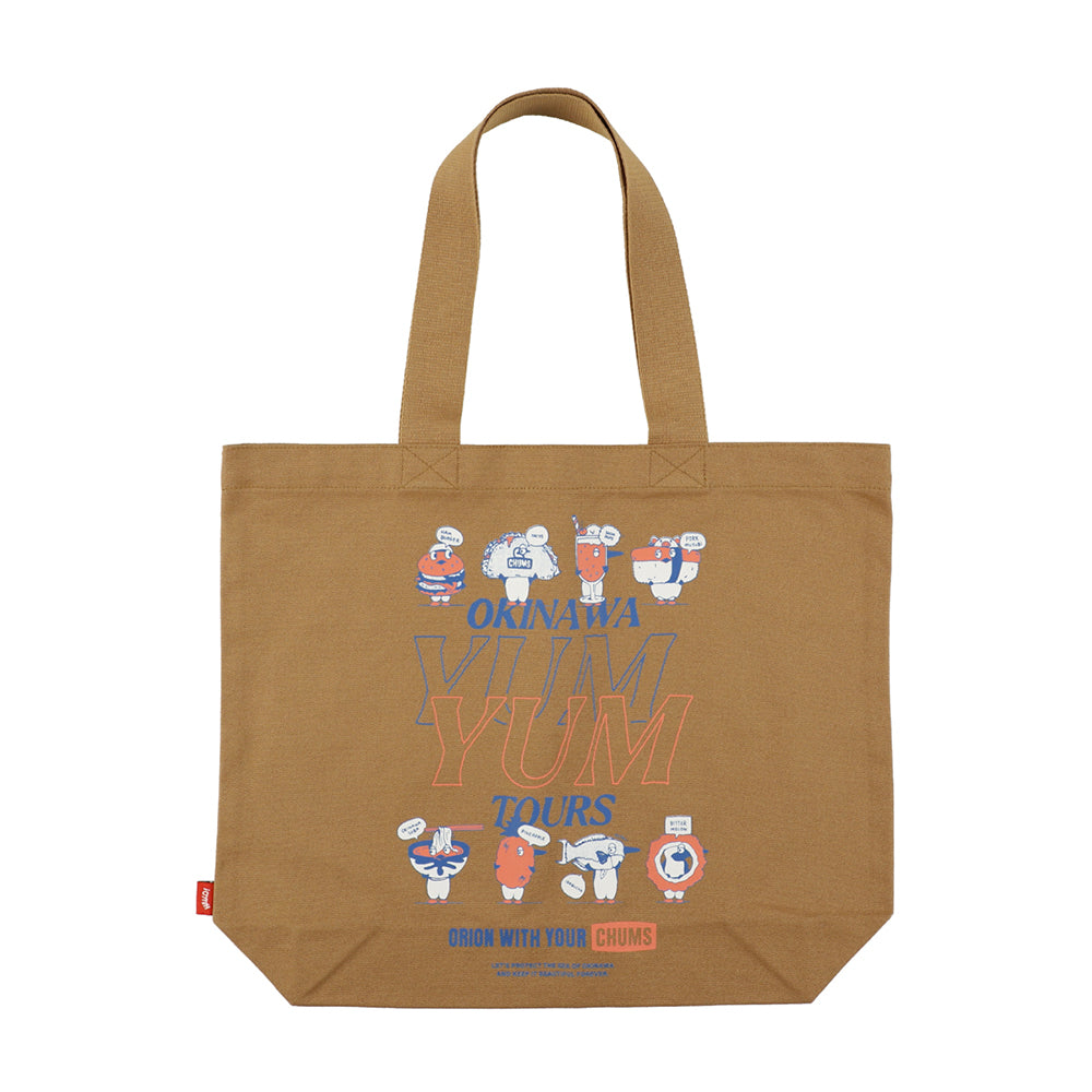 【ORION×CHUMSコラボ26SS】トートバッグ BROWN（ブラウン）【チャムスコラボ】