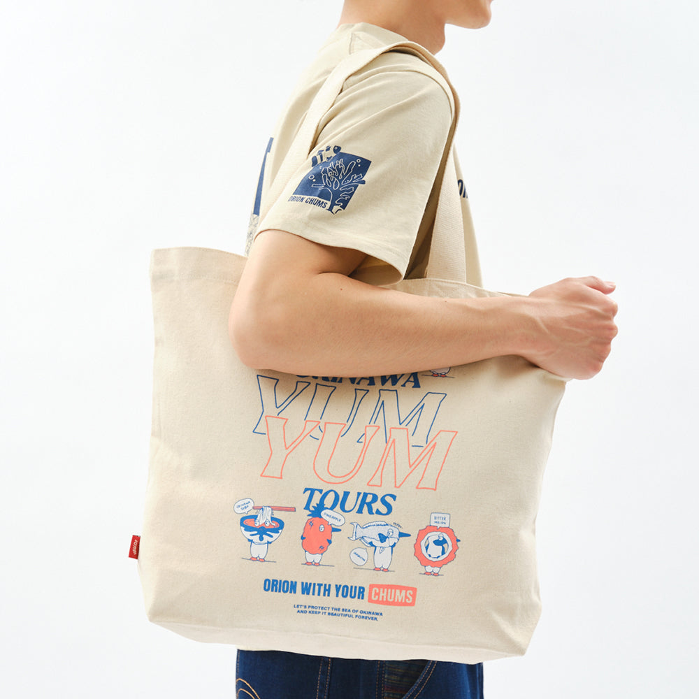 オリオンビール×チャムス】トートバッグ ナチュラル【CHUMSコラボ26SS