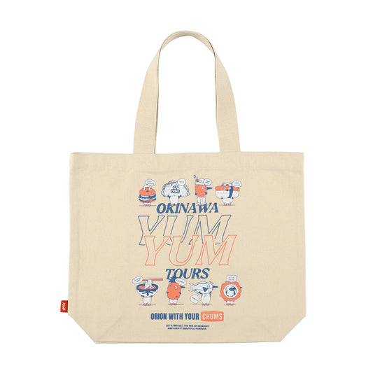 【ORION×CHUMSコラボ26SS】トートバッグ NATURAL（ナチュラル）【チャムスコラボ】