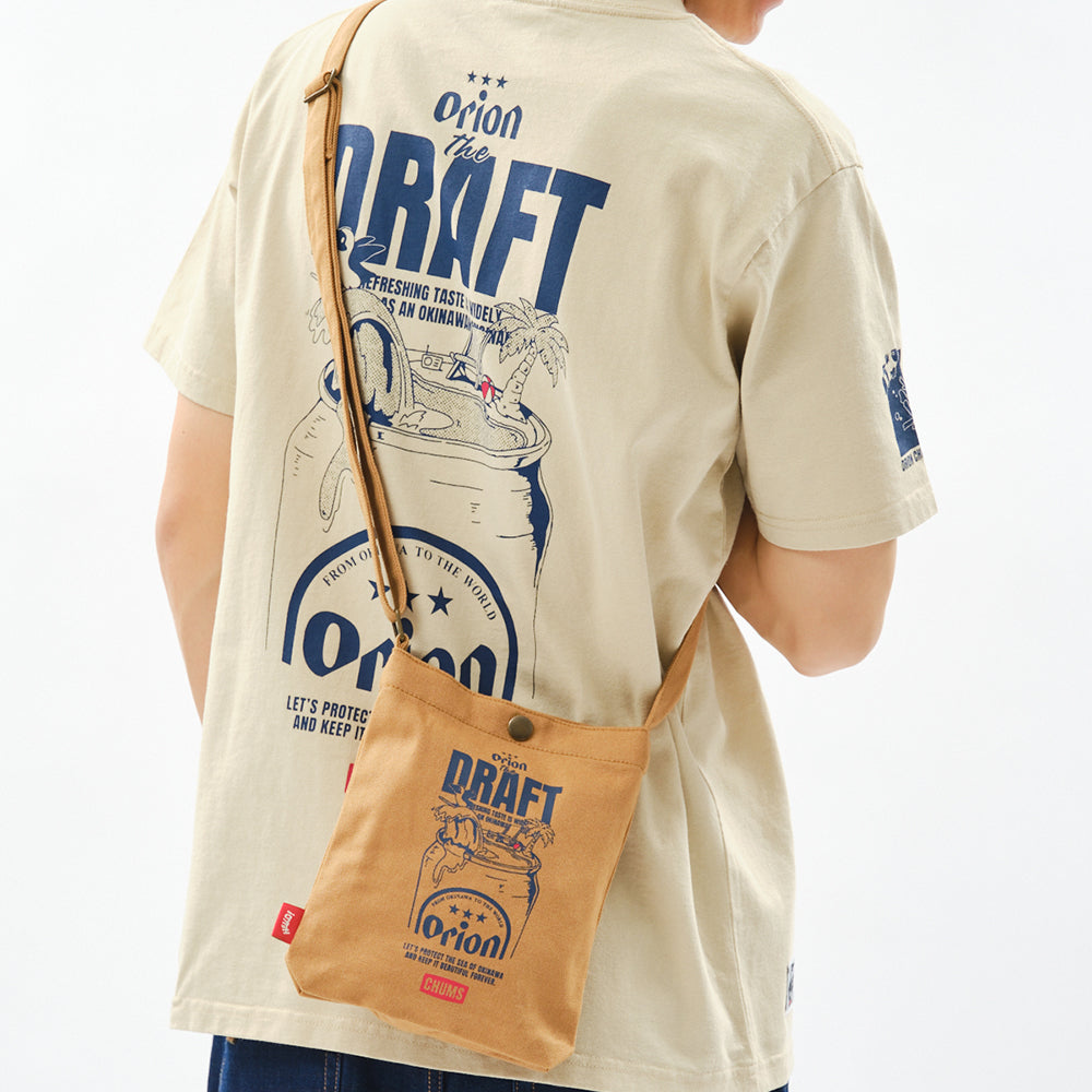 【ORION×CHUMSコラボ26SS】ショルダーポーチ BLACK（ブラック）【チャムスコラボ】