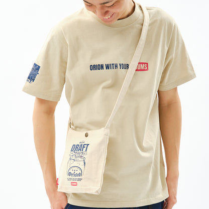 【ORION×CHUMSコラボ26SS】ショルダーポーチ BLACK（ブラック）【チャムスコラボ】