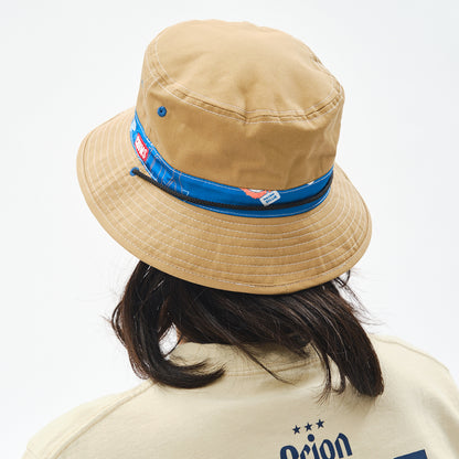 【ORION×CHUMSコラボ26SS】 リバーシブルハット BEIGE（ベージュ）【チャムスコラボ】