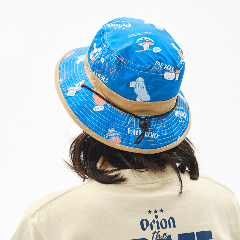 【ORION×CHUMSコラボ26SS】 リバーシブルハット BEIGE（ベージュ）【チャムスコラボ】