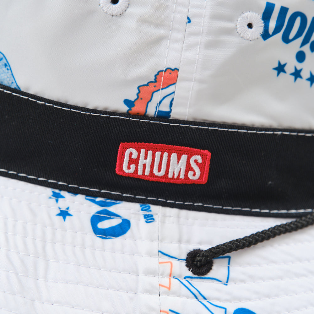オリオンビール×チャムス】 リバーシブルハット ブラック【CHUMSコラボ