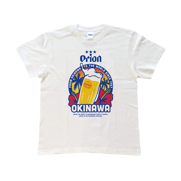 OKINAWAジョッキ Tシャツ カラー：ホワイト – オリオンビール公式通販