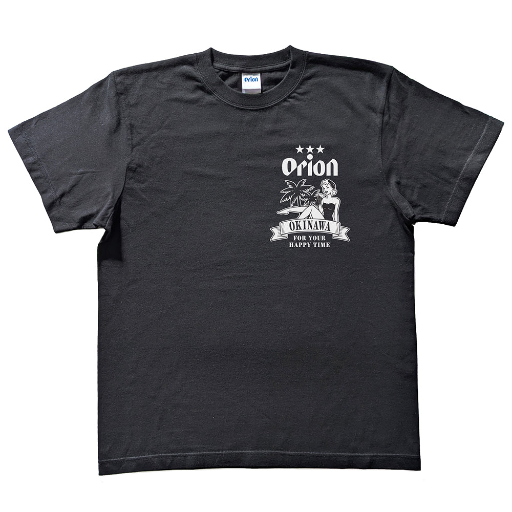Orion Girl Tシャツ カラー：スミクロ – オリオンビール公式通販