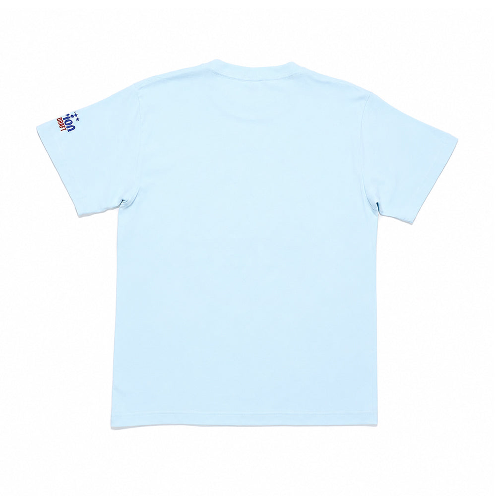オリオン ザ・ドラフト缶 Tシャツ：ライトブルー